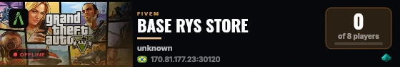 BASE RYS STORE live status badge