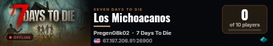Los Michoacanos live status badge