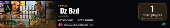  Dz Bzd live status badge