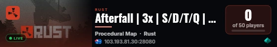 Hosted by GTXGaming.co.uk live status badge