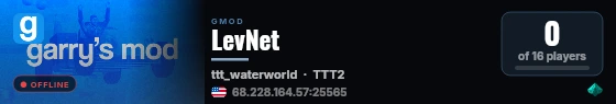 LevNet live status badge