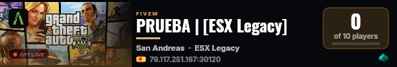 PRUEBA | [ESX Legacy] live status badge