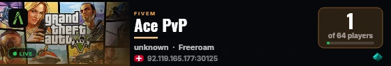 Ace PvP live status badge
