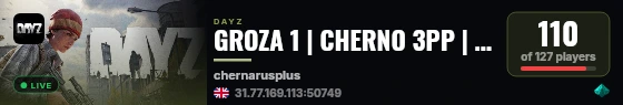GROZA 1 | CHERNO 3PP |  VANILLA++ | RU | PVP | WIPE 20.06 live status badge