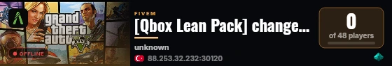 [Qbox Lean Pack] change-me live status badge