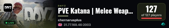 PVE Katana | Melee Weapons+ | Loot+ | Crafting live status badge