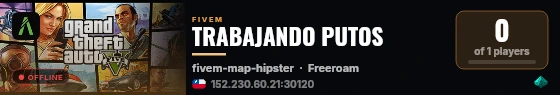 TRABAJANDO PUTOS live status badge