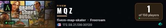 [Qbox Project] M Q Z live status badge