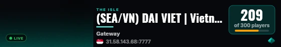 (SEA/VN) DAI VIET | Vietnam EVRIMA Survival live status badge