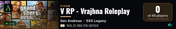 My RP City live status badge