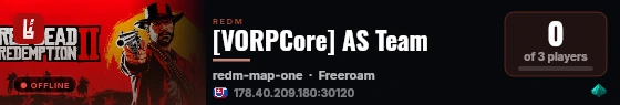 [VORPCore] AS Team live status badge