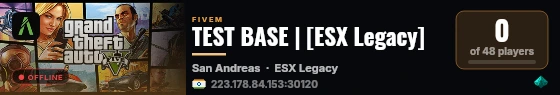 TEST BASE | [ESX Legacy] live status badge