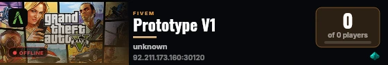 Prototype V1  live status badge