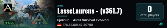LasseLaurens - (v361.7) live status badge