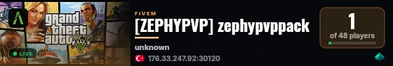 [ZEPHYPVP] zephypvppack live status badge