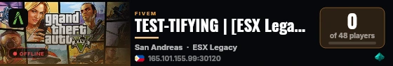 TEST-TIFYING | [ESX Legacy] live status badge