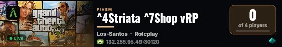 ^4Striata ^7Shop vRP live status badge