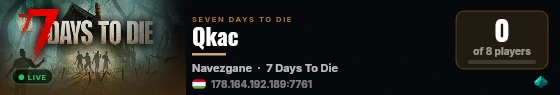 Qkac live status badge