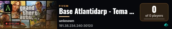 Base Atlantidarp - Tema São Paulo live status badge