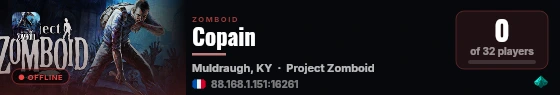 Copain live status badge