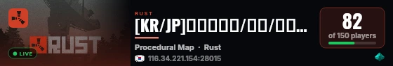 [KR/JP]나히다서버/초보/자원밀도2배/WIPE 09.18 live status badge