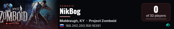 NikBog live status badge
