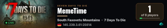 MemeTime live status badge