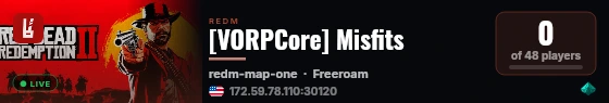 [VORPCore] Misfits live status badge