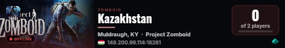 Kazakhstan live status badge