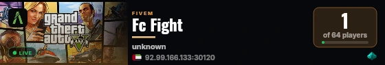 Fc Fight live status badge