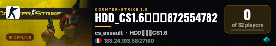 HDD_CS1.6欢乐群872554782 live status badge