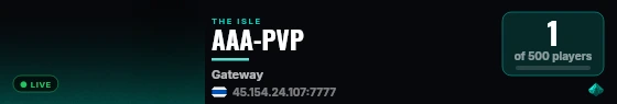 AS-PVP live status badge