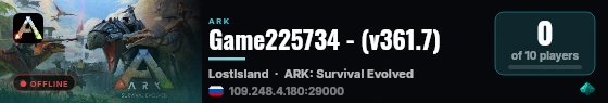 Game225734 - (v361.7) live status badge