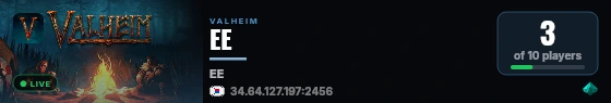 EE live status badge