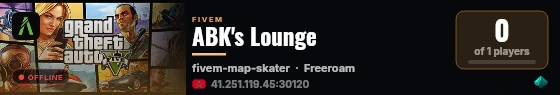 ABK's Lounge live status badge