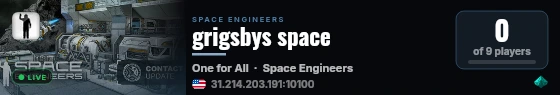 grigsbys space live status badge