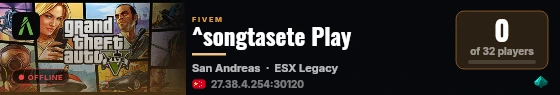 ^songtasete Play live status badge