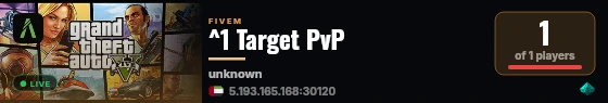 ^1 Target PvP live status badge