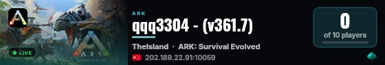 qqq3304 - (v361.7) live status badge