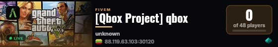 [Qbox Project] qbox live status badge