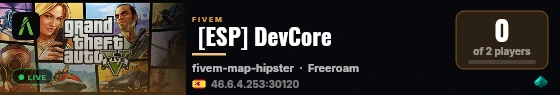  [ESP] DevCore live status badge