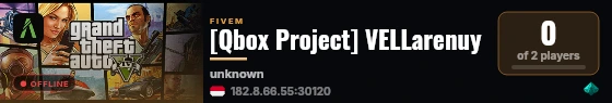 [Qbox Project] VELLarenuy live status badge