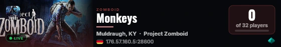 Monkeys live status badge