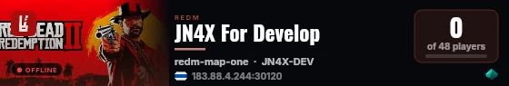 JN4X For Develop live status badge