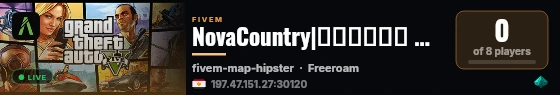 NovaCountry|مقاطعة نوفا live status badge