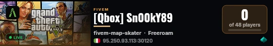 [Qbox] Sn00kY89 live status badge