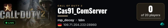 Cas91_ComServer live status badge
