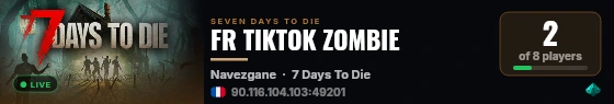 FR TIKTOK ZOMBIE live status badge