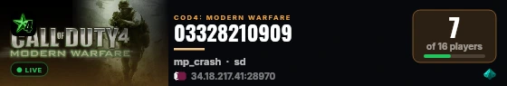 03328210909 live status badge