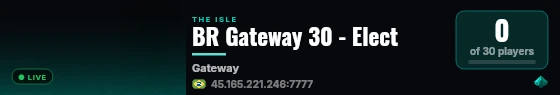 BR Gateway 30 - Elect live status badge
